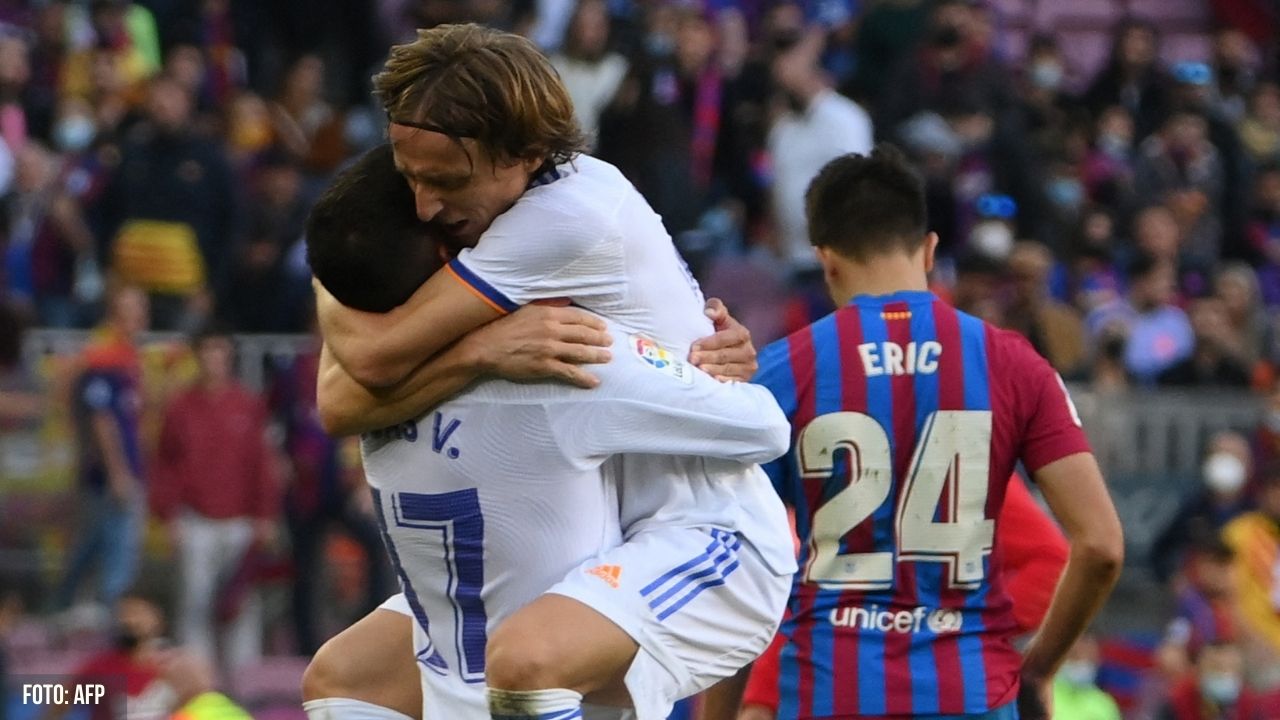 El Real Madrid gana 2-1 en Barcelona en el Clásico de LaLiga
