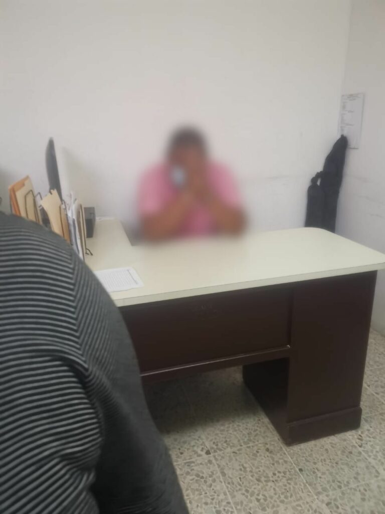 detenido por golpear su mujer en sps