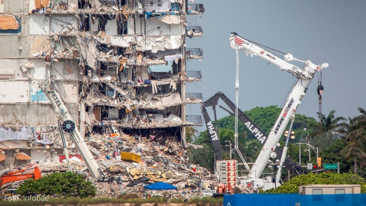 Edificio que se derrumbó en Miami habría sido construido con fondos del narcotráfico