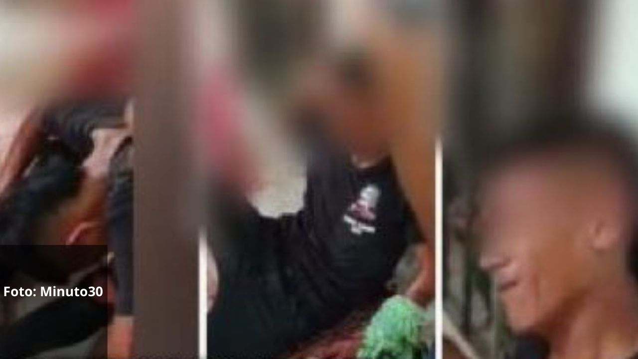 Con machete y piedras atacaron a dos asaltantes; uno de ellos casi pierde la mano