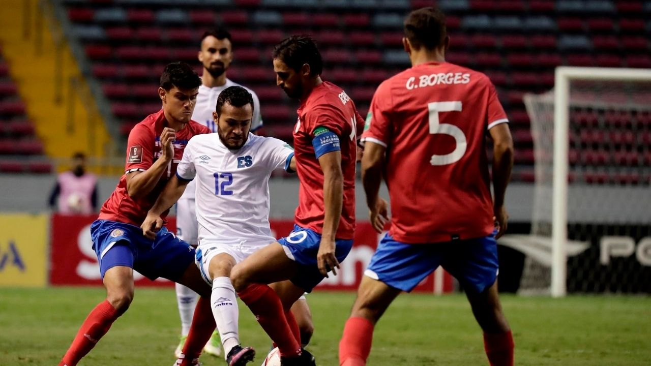 Costa Rica ganó 2-1 ante El Salvador en las eliminatoria rumbo a Qatar 2022