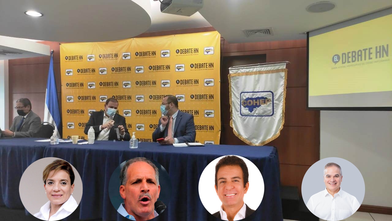 Debate presidencial convocado por el Cohep quedaría 'en nada' por la no asistencia de dos candidatos presidenciales