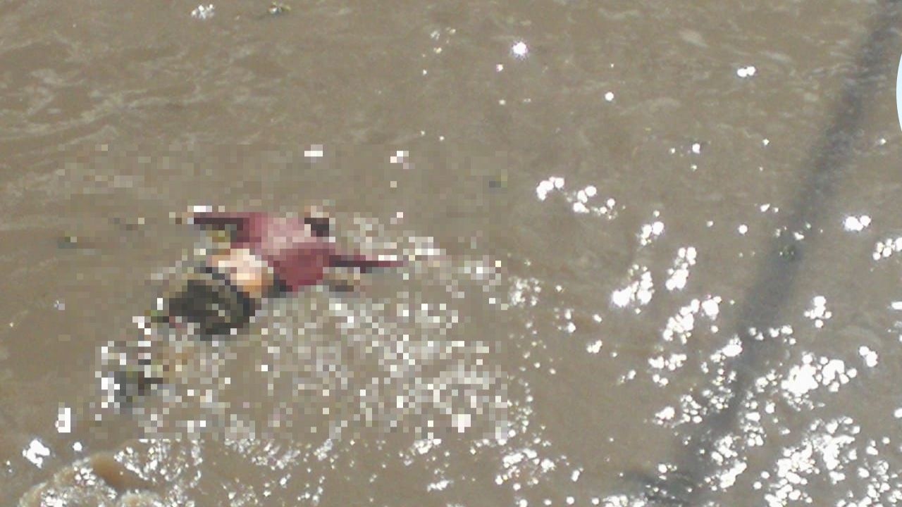 Hallan flotando en Río Choluteca cadáver de motociclista que fue reportado como desaparecido