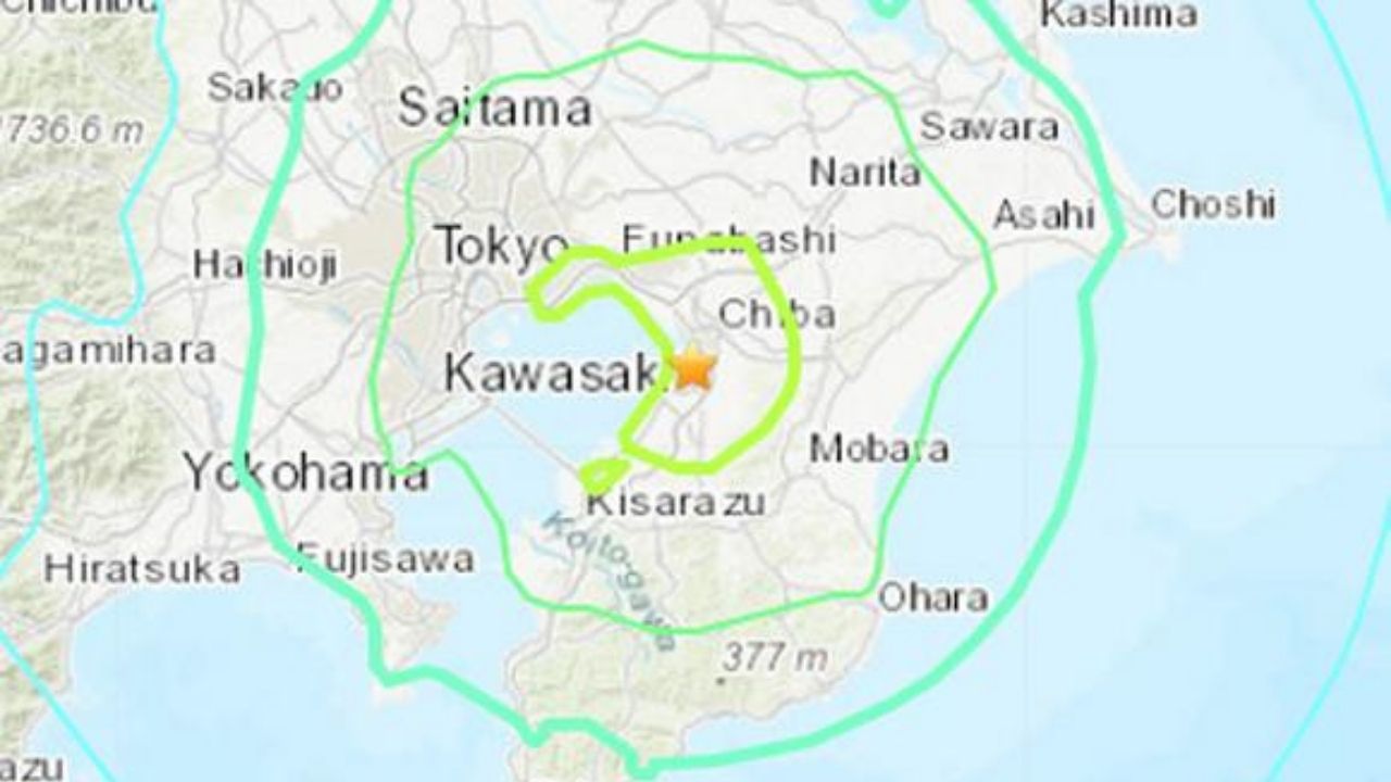 Un terremoto de magnitud 6.1 sacude Tokio y alrededores sin alerta de tsunami