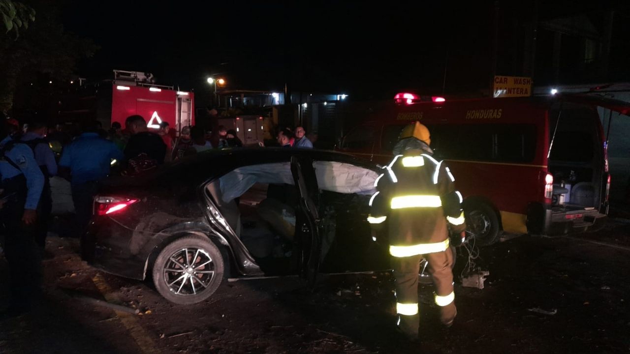 Cinco personas pierden la vida en accidente vial el Choloma; autoridades identifican sus nombres