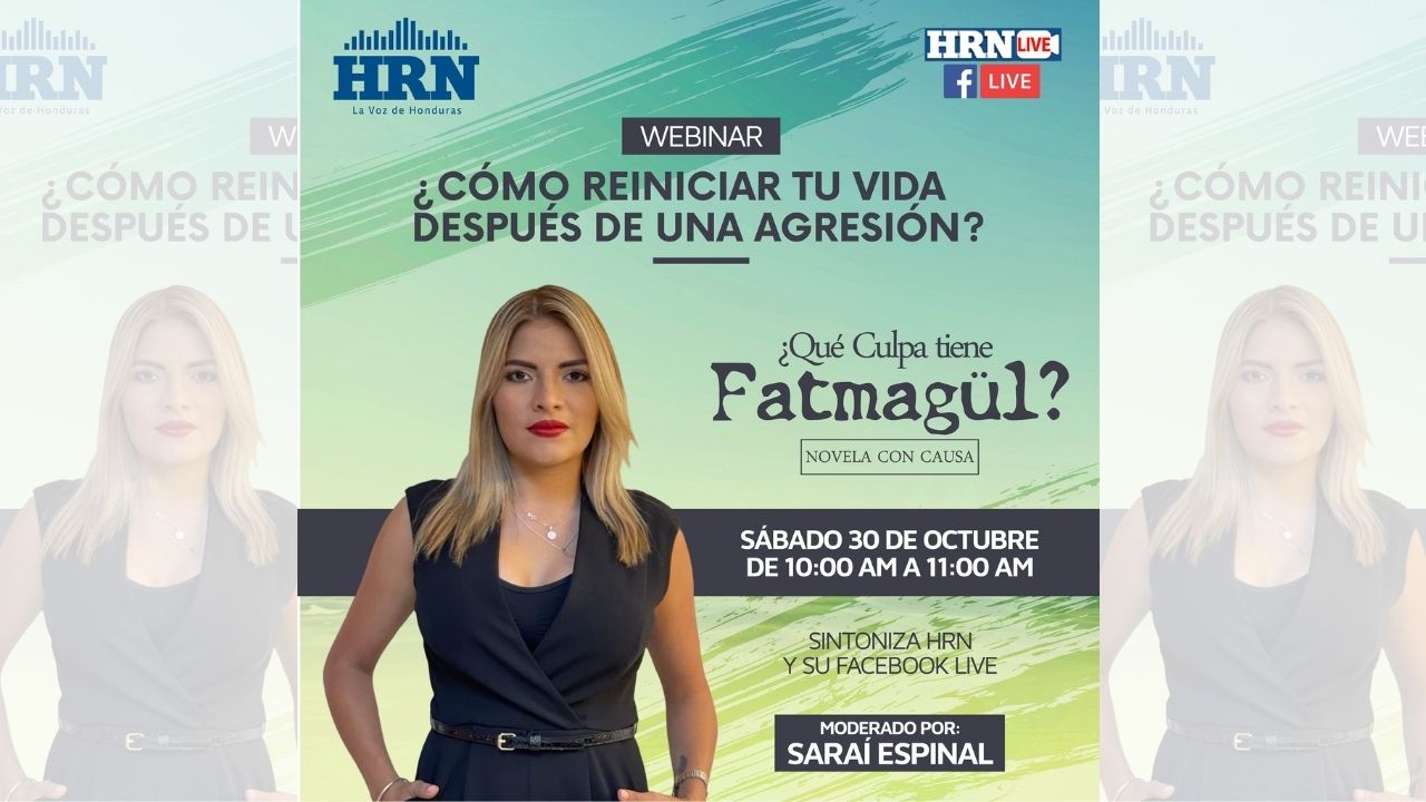 Webinar HRN: ¿Cómo reiniciar tu vida después de una agresión?