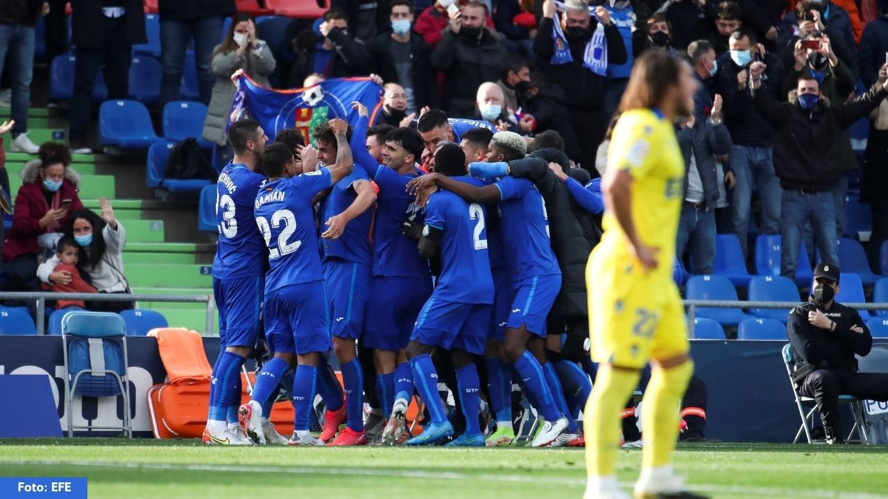 El Getafe despedaza por 4-0 al Cádiz y abandona la última posición