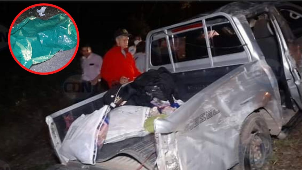 Tragedia familiar en Olancho: una niña de 12 años muerta y al menos 10 heridos deja accidente