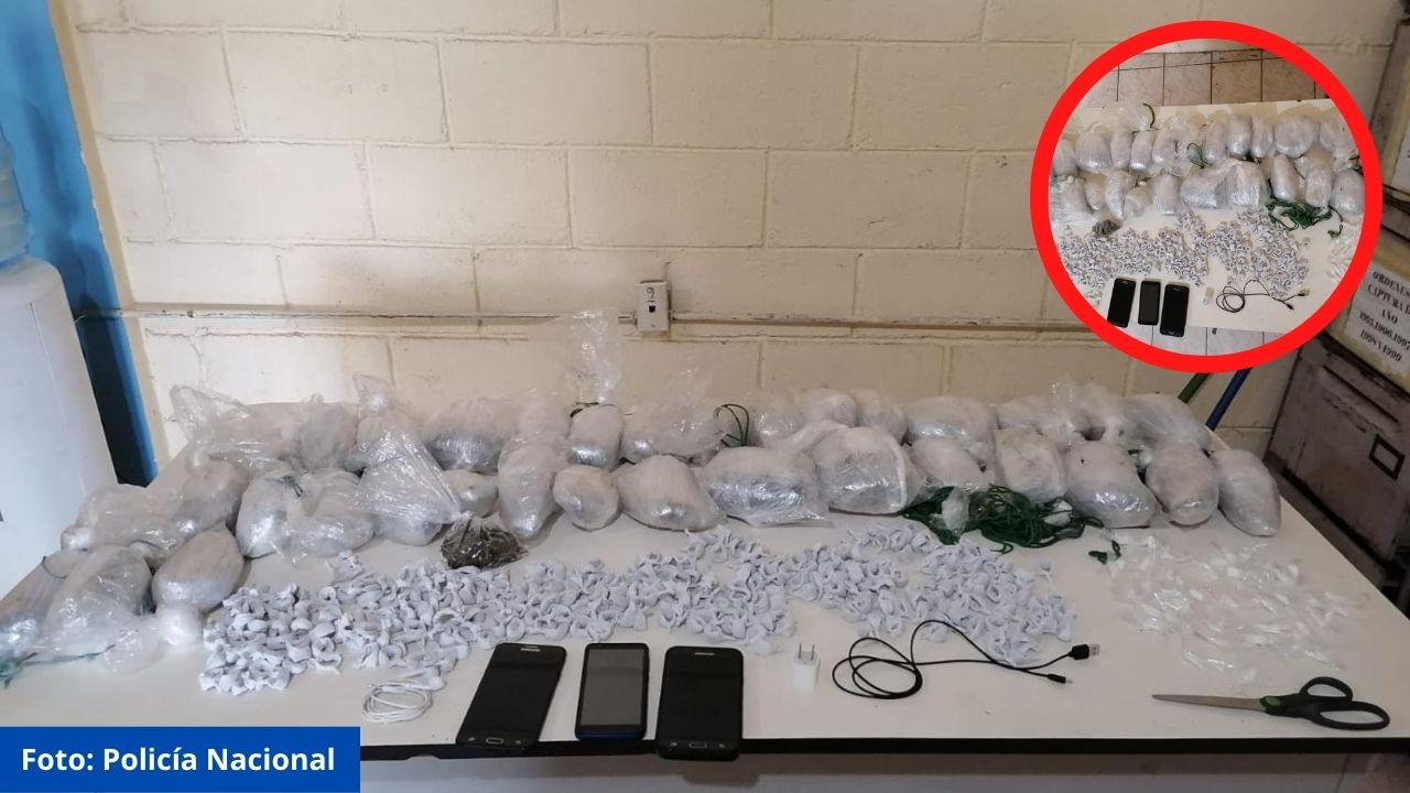 Decomisan supuesta marihuana en centro penitenciario de Juticalpa, Olancho