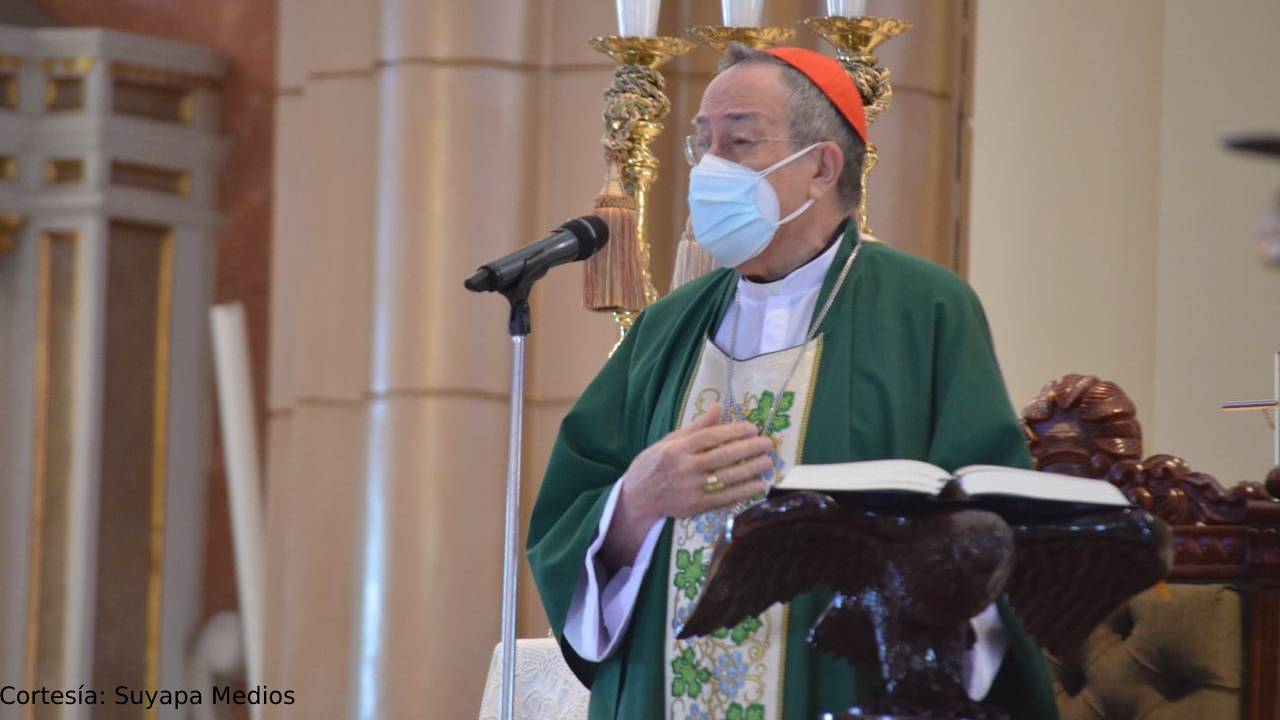 'No hay voto que valga una gota de sangre', cardenal Rodríguez pide a hondureños no tener miedo y no ser cómplices de la confrontación política