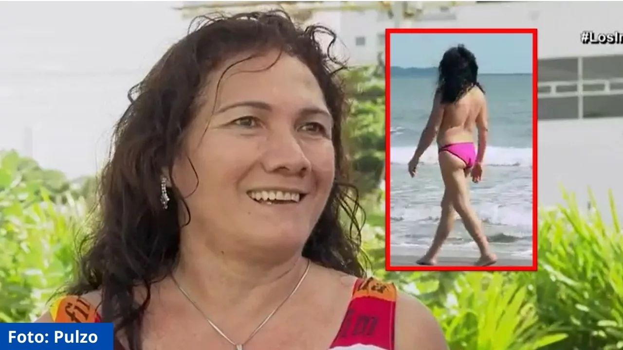 Imagen de Mujer causa polémica por caminar por las playas de Colombia sin sostén porque cree en los extraterrestres