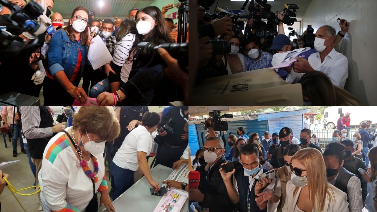 'Respetar hasta que se cuente el último voto', las frases de los candidatos hondureños en estas elecciones generales