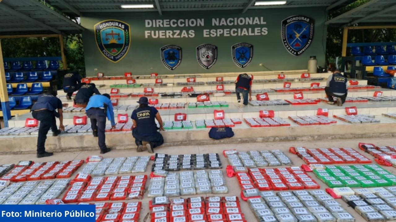 Cuatro presuntos traficantes de droga en Honduras van a la cárcel