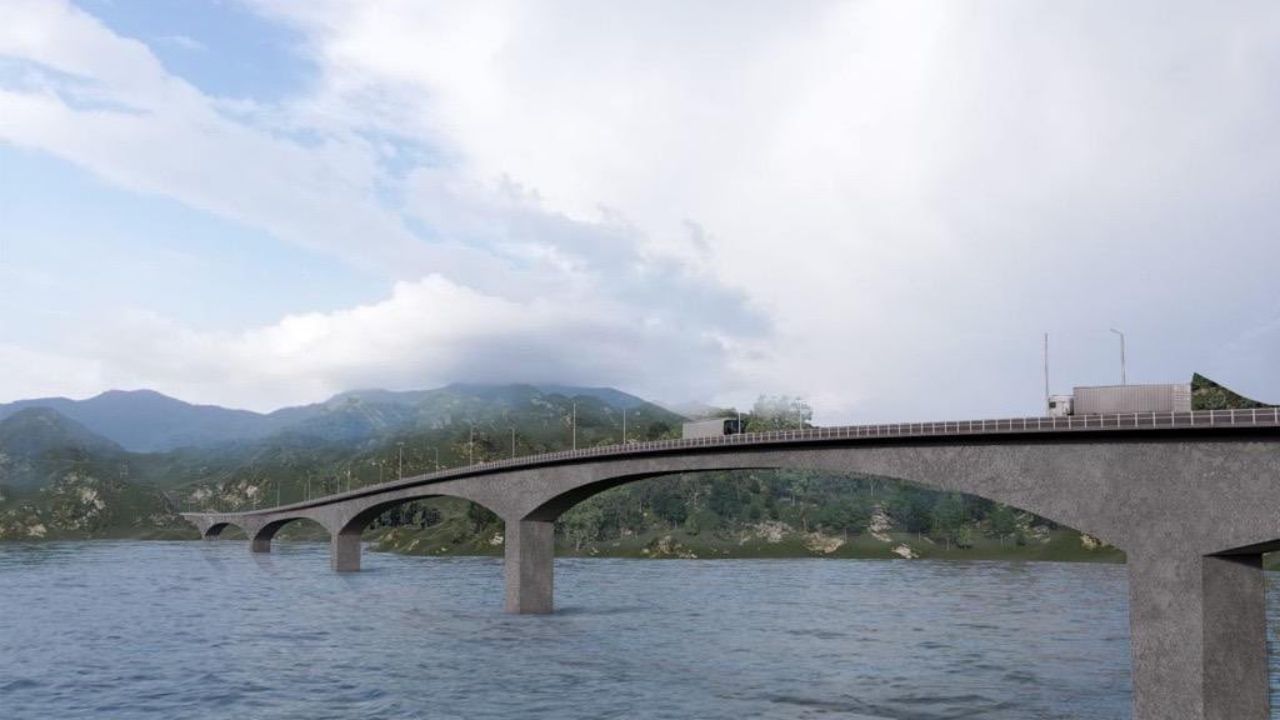 Honduras y BCIE firman acuerdo de préstamo para construcción de puente que unirá a Amapala con tierra firme