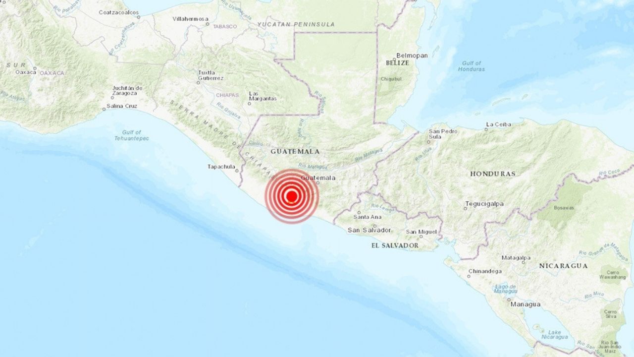 Imagen de Sismo de magnitud 5.8 grados sacude Guatemala y El Salvador