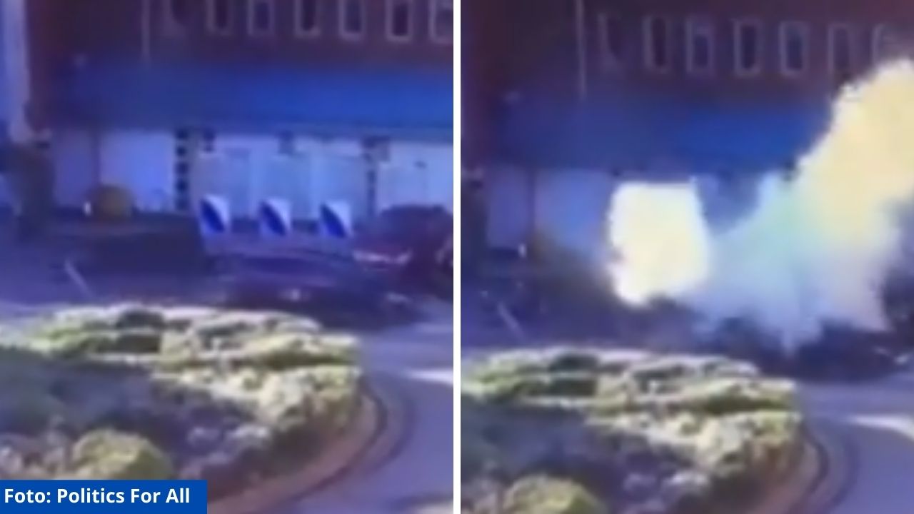 ¡Heroico! Taxista evitó atentado en hospital encerrando a terrorista con artefacto explosivo en su vehículo