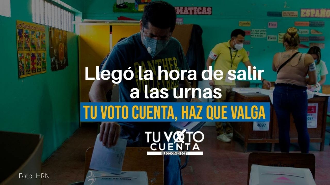 Elecciones 2021: Todos a votar por una nueva Honduras
