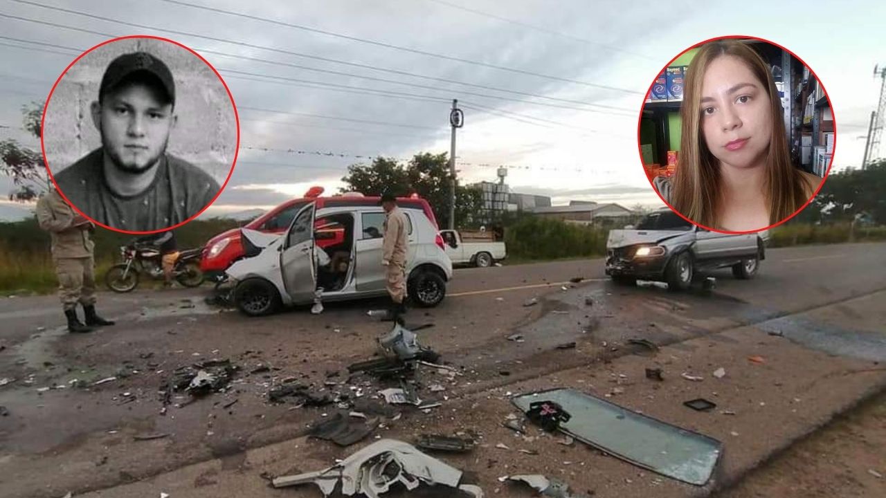 Identificadas las dos personas que murieron en accidente de tránsito en Juticalpa, Olancho