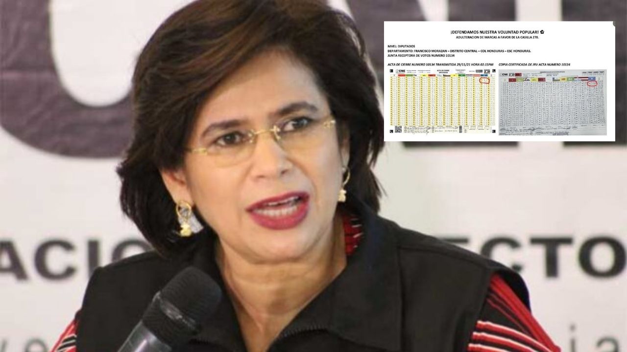 Rixi Moncada revela adulteración de acta en nivel de diputados tras elecciones