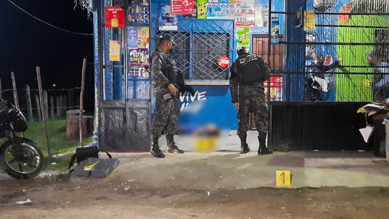 Asesinan joven frente a una pulpería en  Olanchito, Yoro