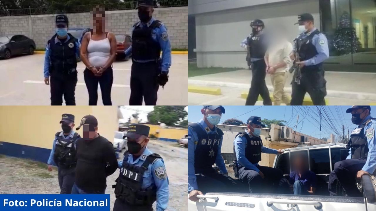 Más de 4 mil órdenes de captura por diferentes actos ilícitos se ejecutaron en Honduras durante el 2021