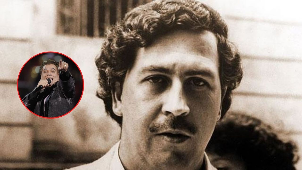 Juan Gabriel casi muere por haberle dado un beso a Pablo Escobar