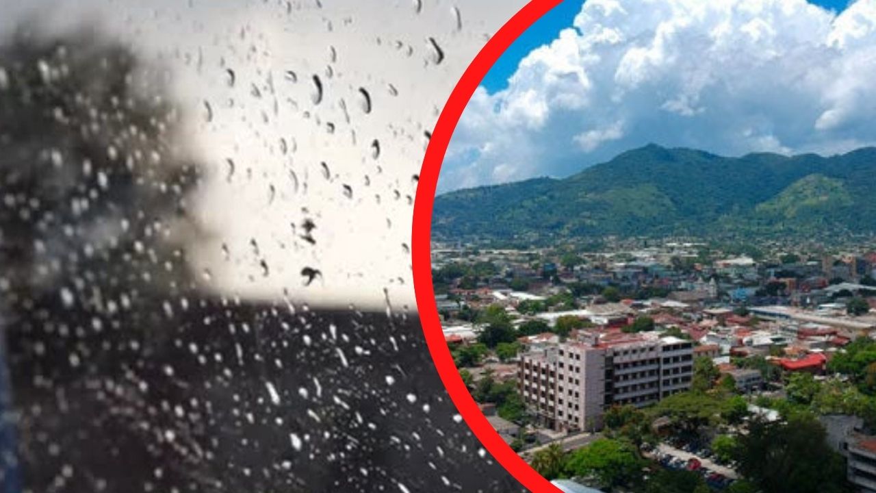 Lluvias afectarán a casi todo el país este martes 7; solo estas dos zonas de Honduras estarán secas