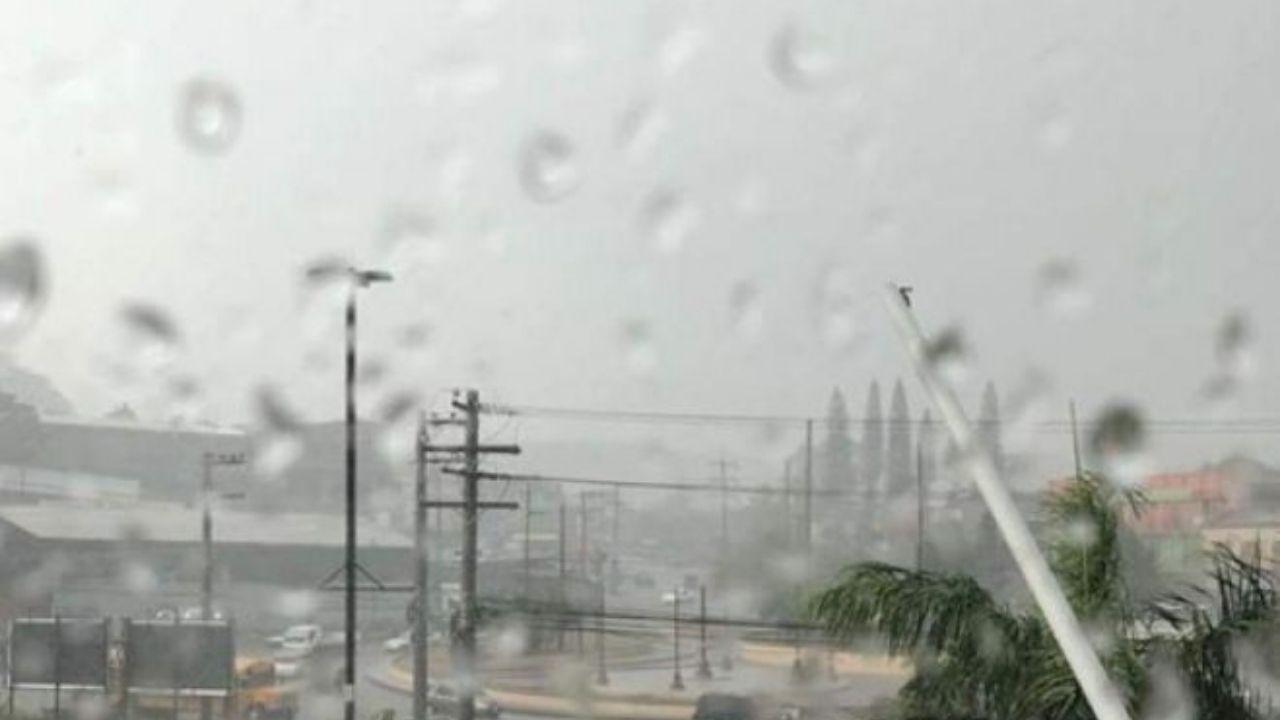 Lluvias y chubascos se concentrarán en tres lugares de Honduras durante el viernes