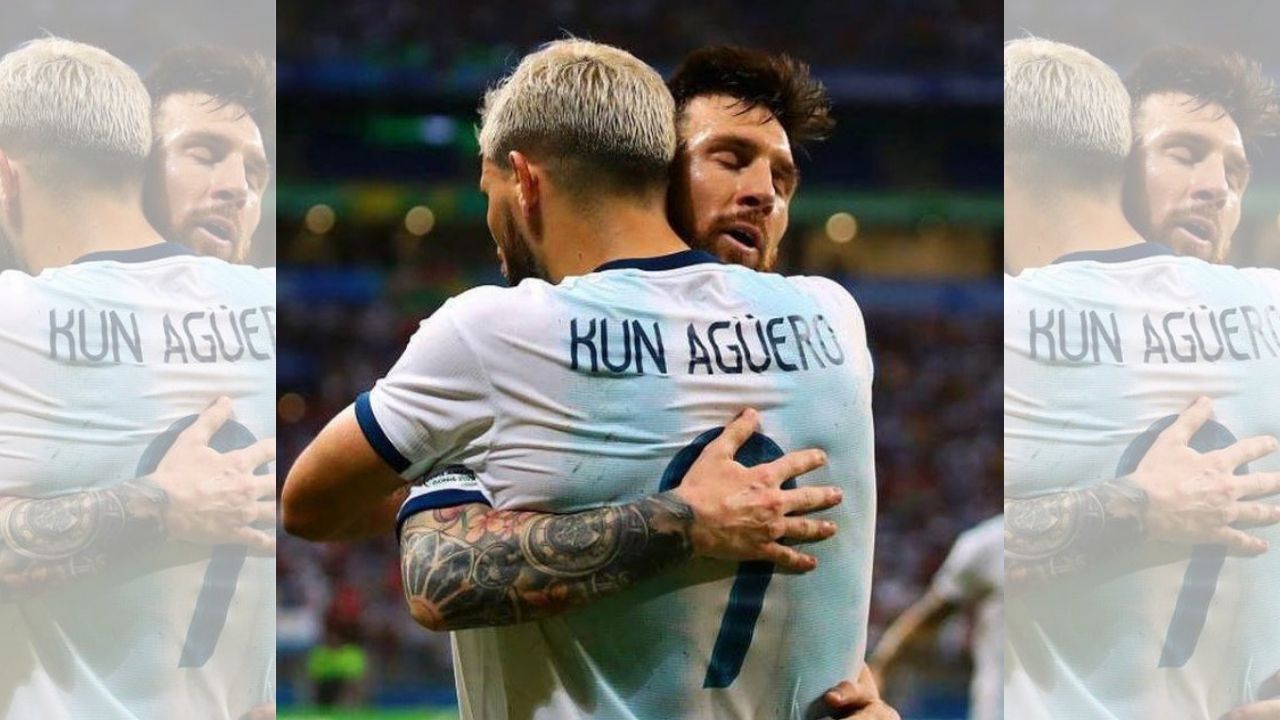 Messi se despide del Kun: 'Te voy a extrañar muchísimo'