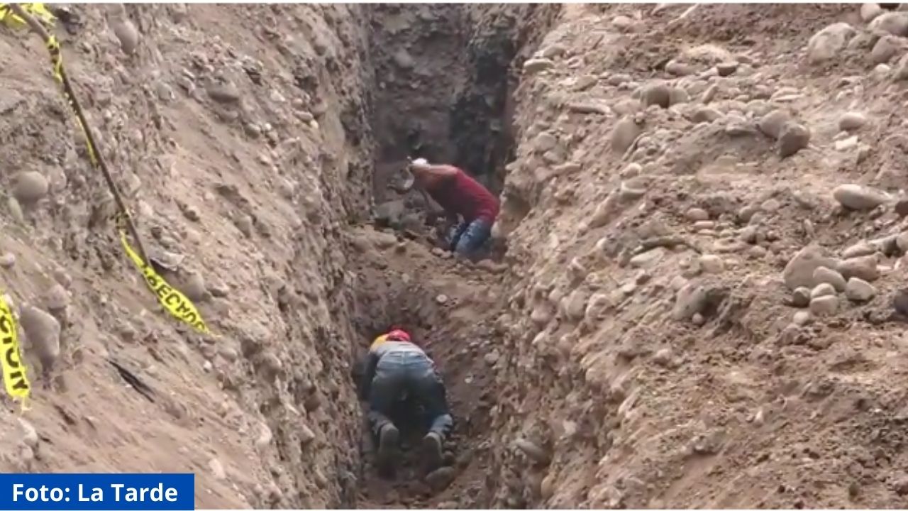 Dos obreros mueren soterrados en zanja de Choluteca