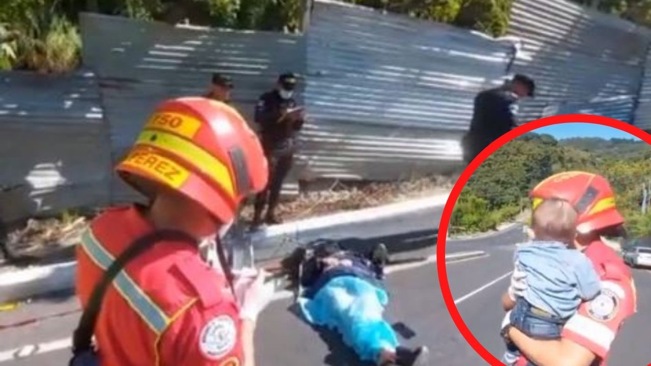 Encuentran bebé llorando desesperadamente junto al cuerpo de una mujer en Guatemala