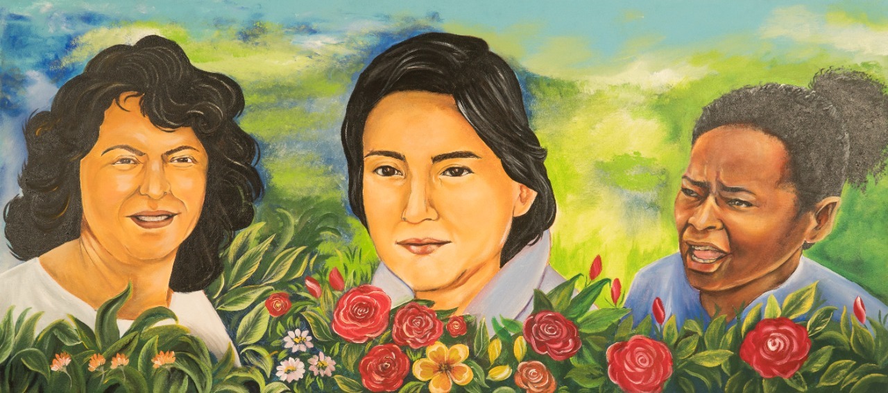 Vistosos murales acompañarán toma de posesión de Xiomara Castro en el Estadio Nacional