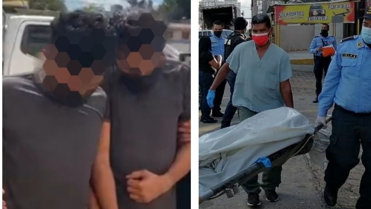 Arrestan a padre e hijo por atacar con machete a asaltantes en el bulevar Morazán, uno murió