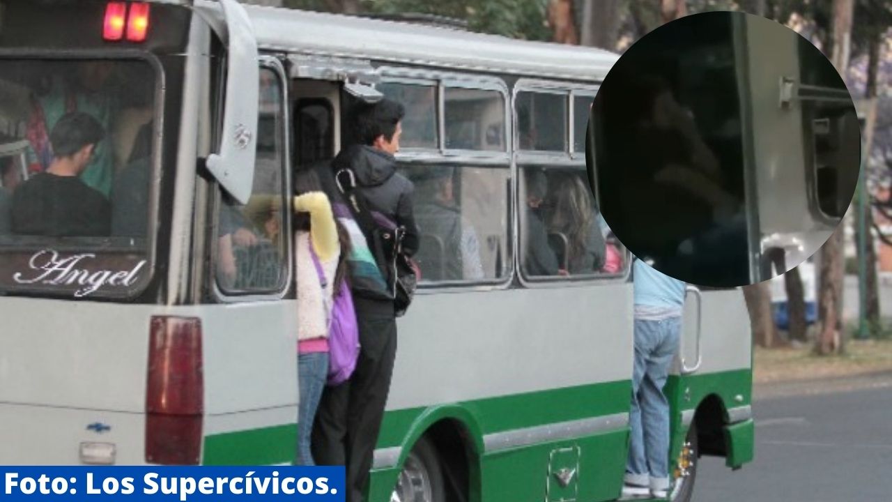 Vídeo: Captan a conductor de bus 'drogándose' mientras maneja