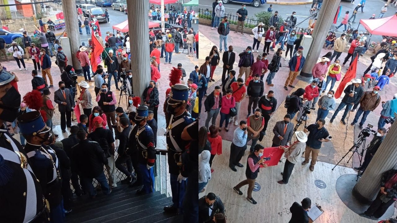 Fotos: Así se vive el ambiente en el Congreso Nacional de Honduras previo a la instalación de Primera Legislatura de Luis Redondo