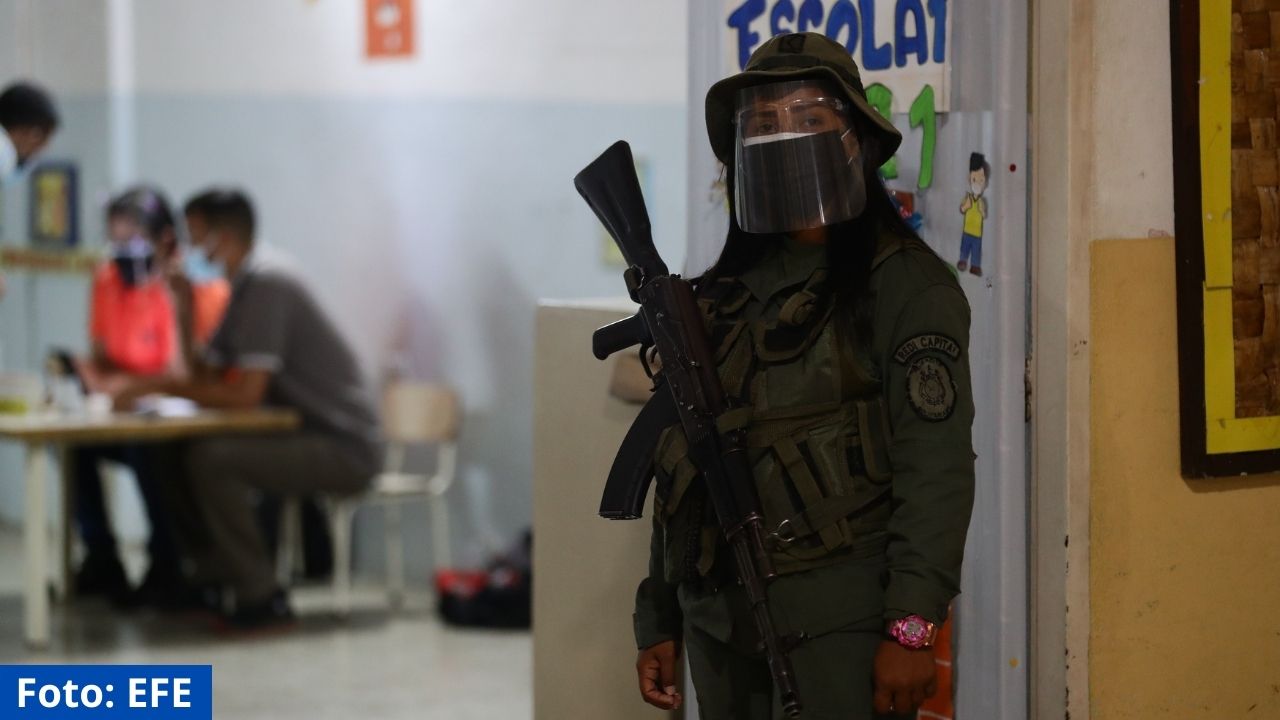 Opositor venezolano denunció campaña chavista durante proceso electoral