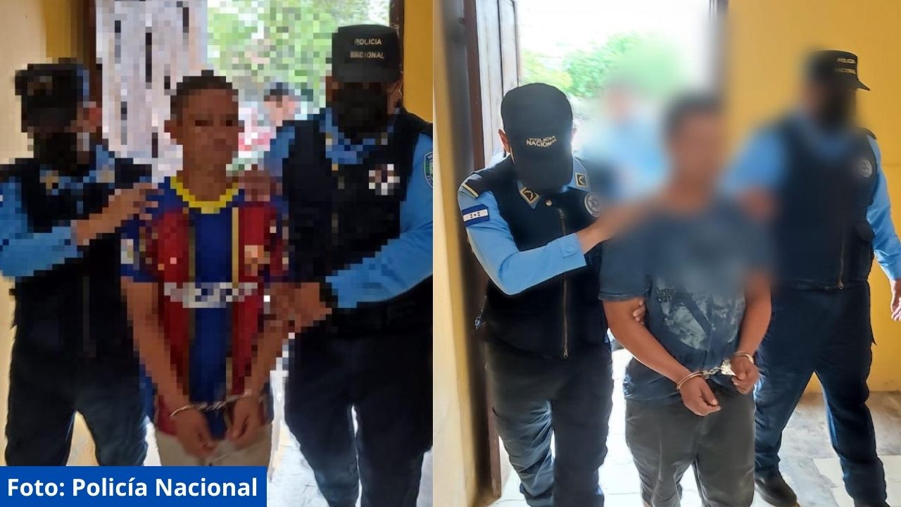 Hermanos hondureños detenidos por violencia contra su padre