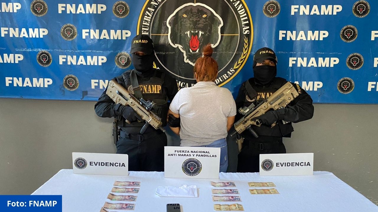 Detiene menor de edad presunta integrante de la Pandilla 18 en San Pedro Sula
