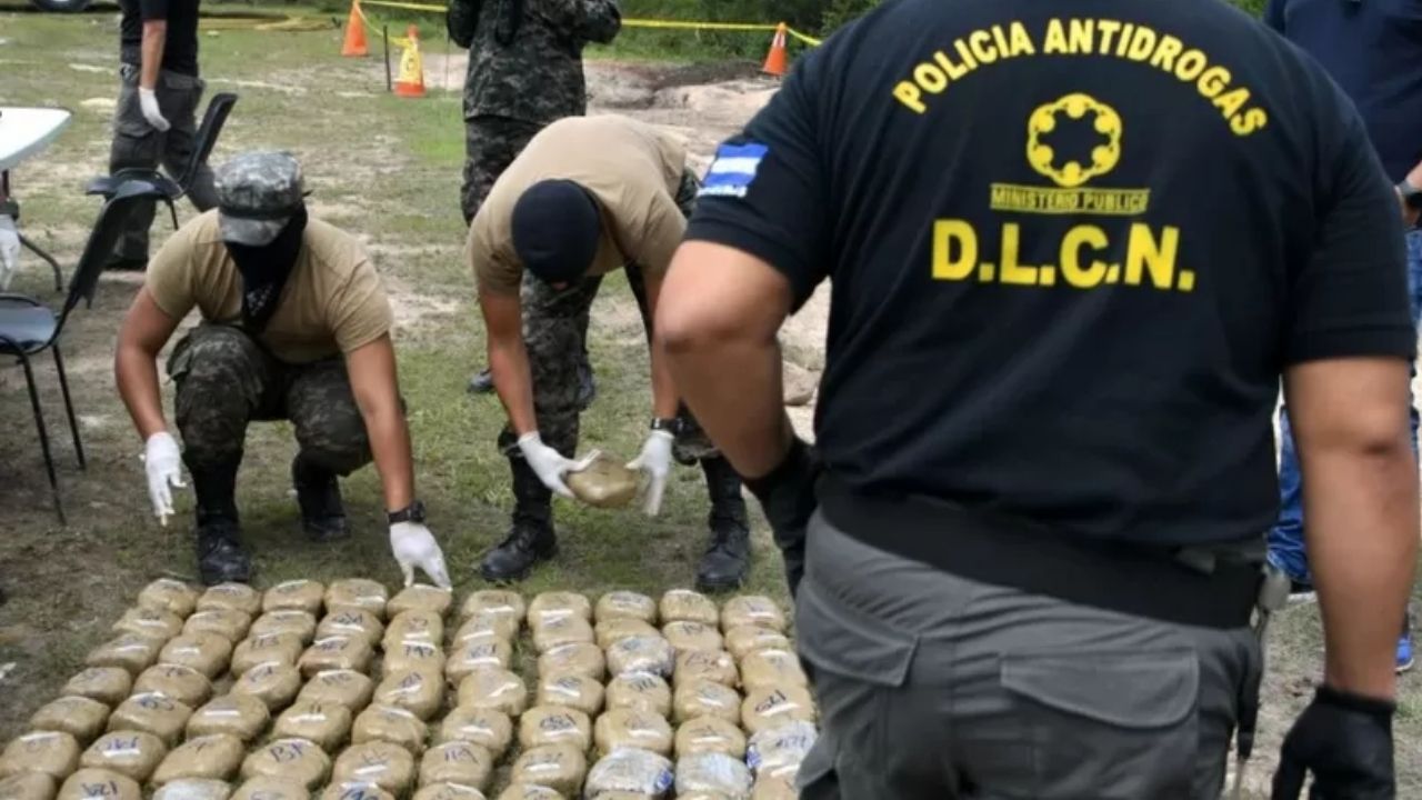 Centroamérica decomisó en 2021 'más droga que nunca': una cifra récord de casi 250 toneladas