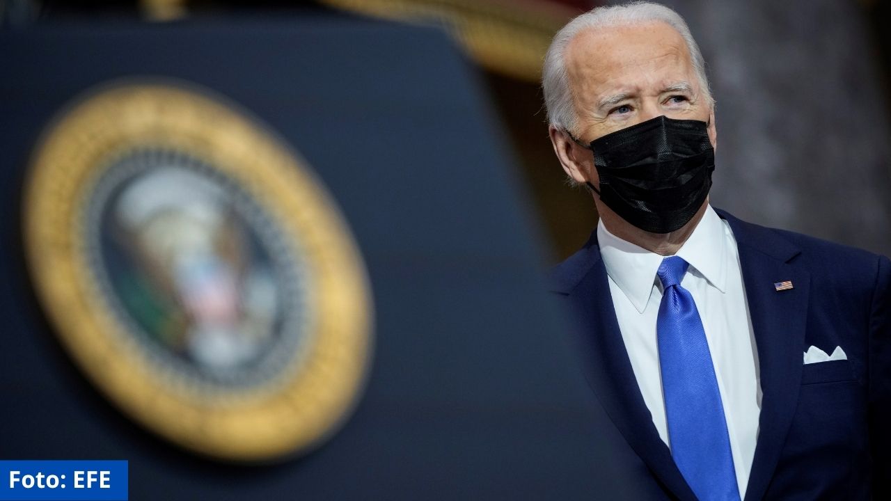 A un año del asalto al Capitolio, esto dijo Biden