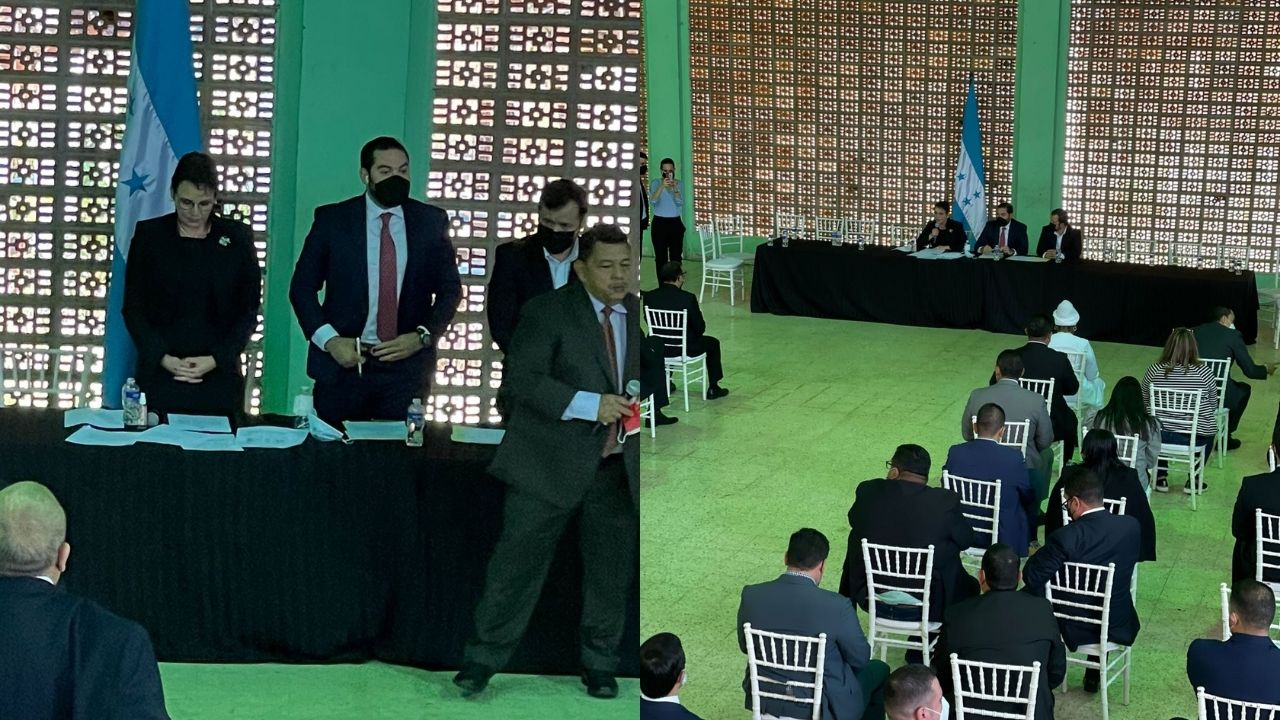 Así quedó integrada la junta directiva del Congreso Nacional juramentada en Zambrano