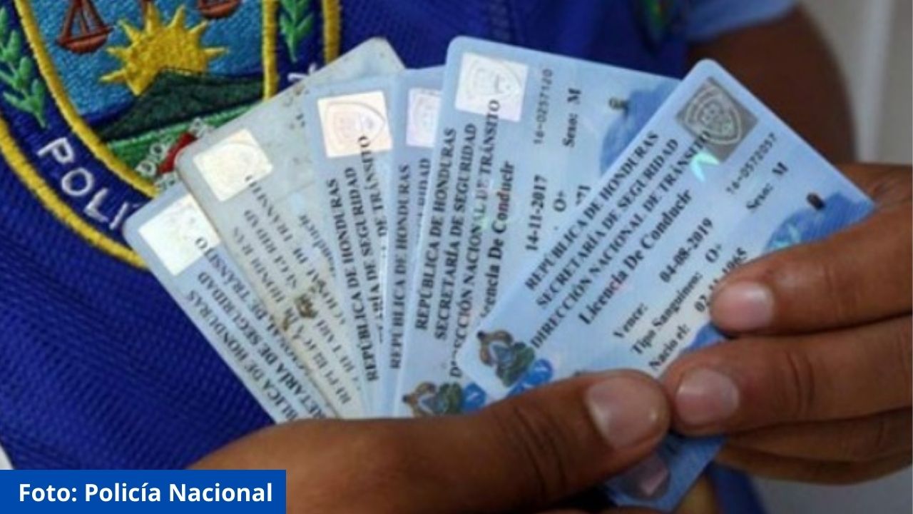 Al menos 250 licencias de conducir fueron decomisadas en  24 horas