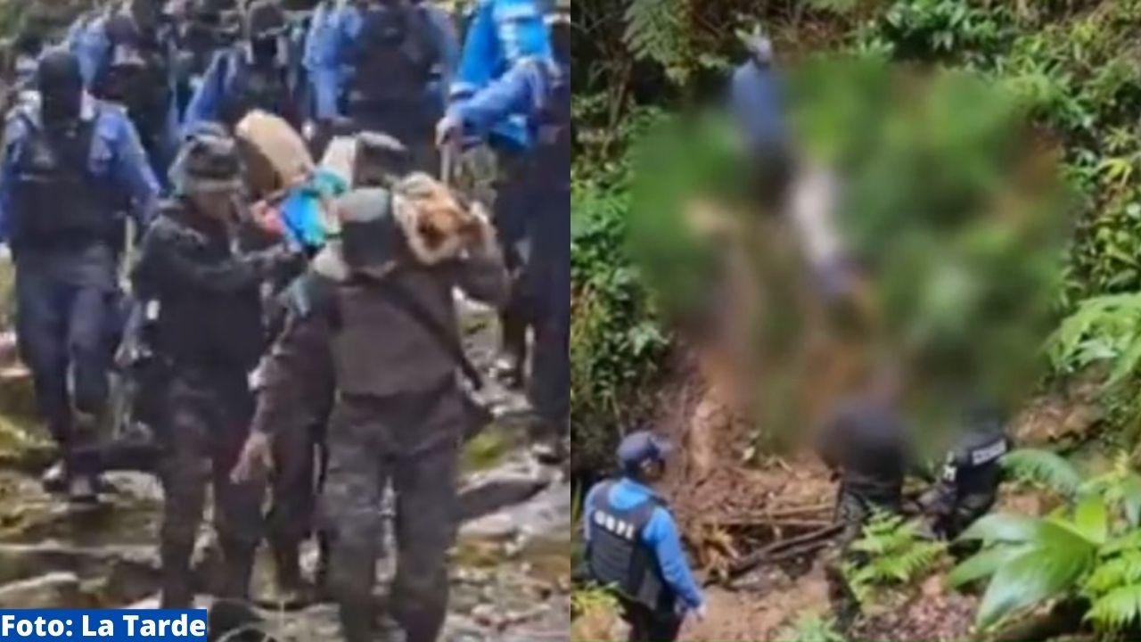 Recuperan cuerpos de víctimas de masacre en Catacamas, Olancho