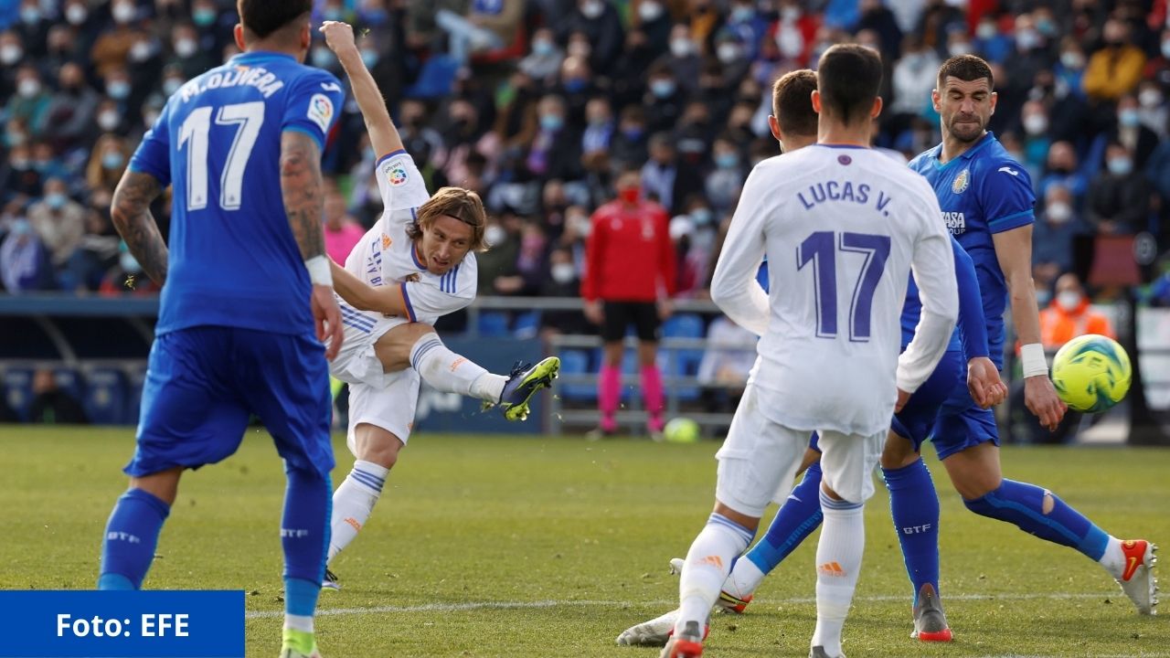 Real Madrid tropieza ante el Gatafe en su primer partido de 2022