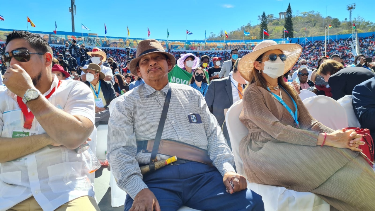 Fotos: Apóstol Santiago Zúniga, entre los invitados especiales en la toma de posesión de Xiomara Castro