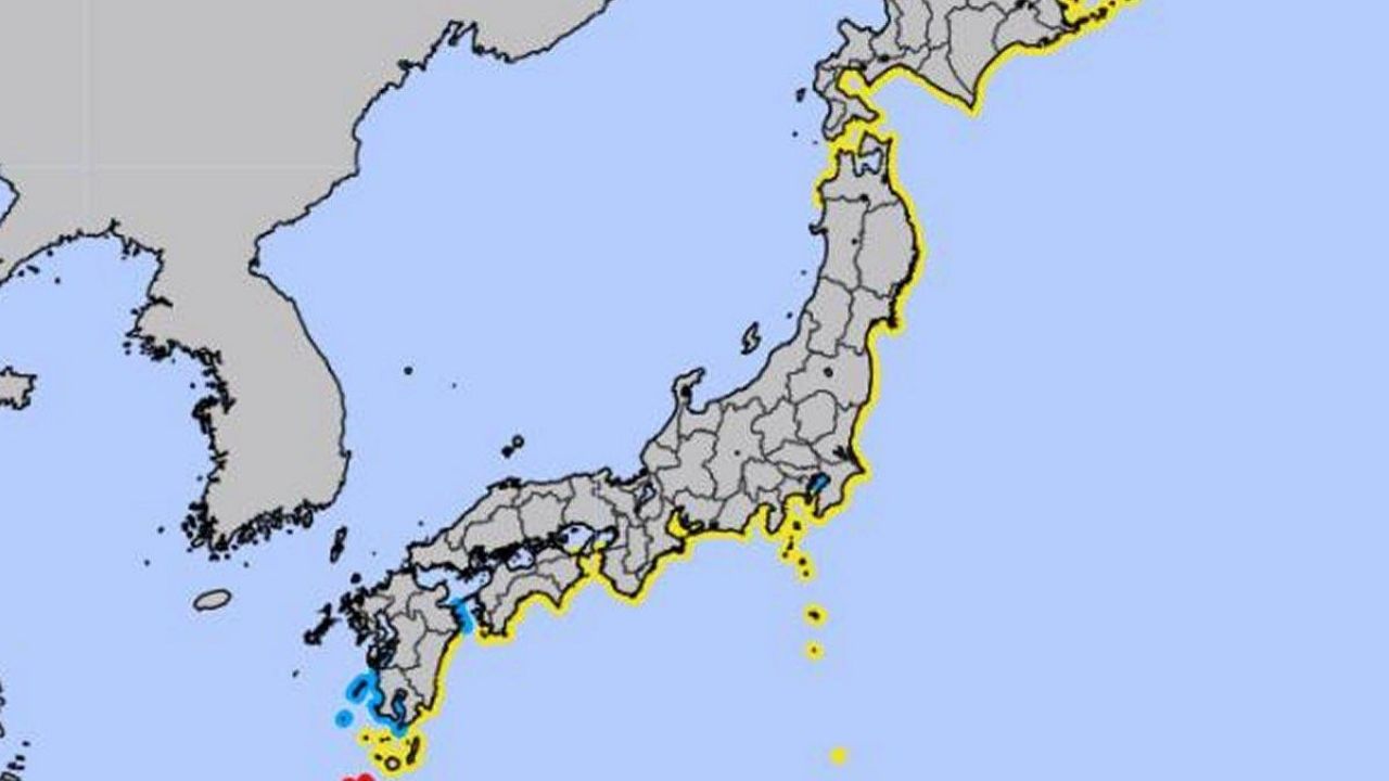 Tsunami de más de 1 metro golpea costa este de Japón tras erupción del volcán Tonga