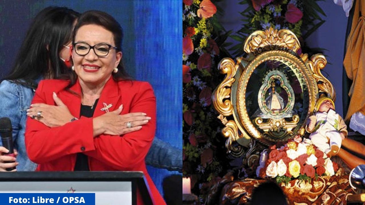 Xiomara Castro visitará a la 'Patrona de Honduras', la Virgen de Suyapa, antes de su toma de posesión
