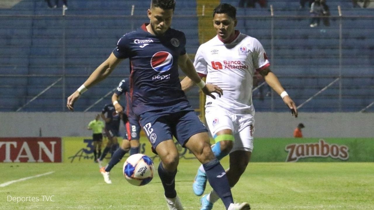 Olimpia y Motagua empatan 1-1 en el estadio Morazán
