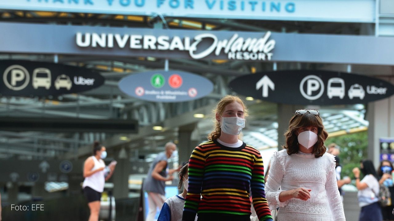Parque Universal deja de requerir mascarillas a los completamente vacunados