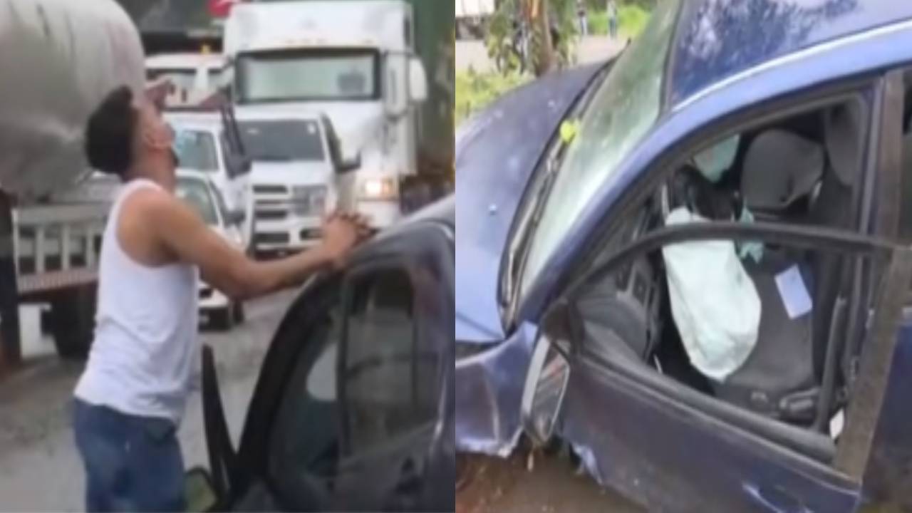 Hondureña pierde a su bebé 'del susto' tras enterarse que su pareja sufrió un accidente en Villanueva, Cortés